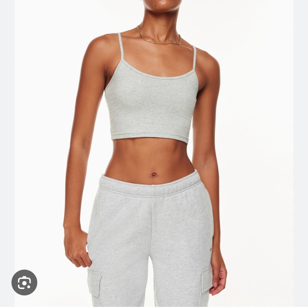 Aritzia grey tank top